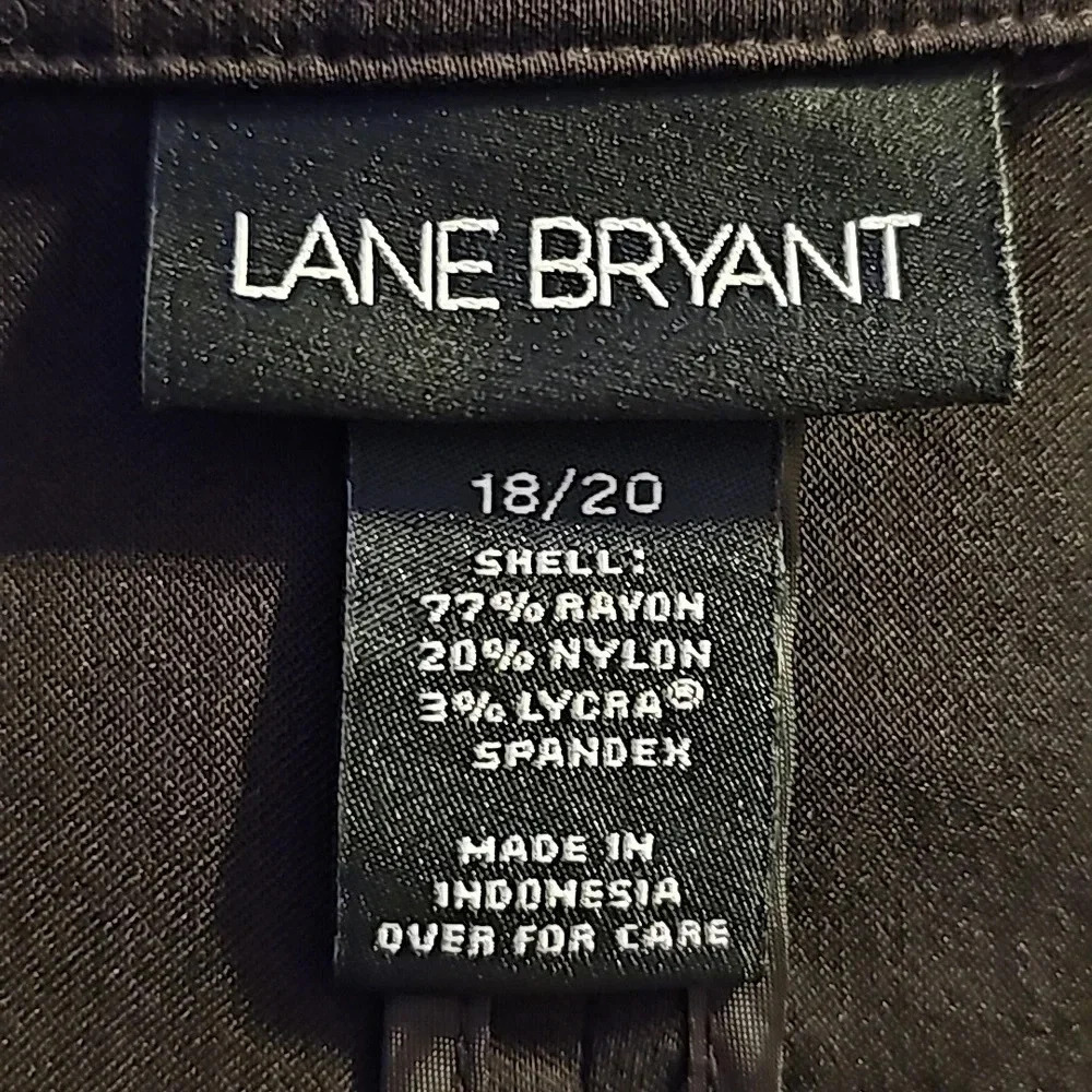 Lane Bryant Brown Jacket. Size 18/20 - Picture 5 of 6